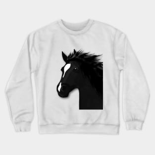 Horse Lovers Galloping Horse Crewneck Sweatshirt